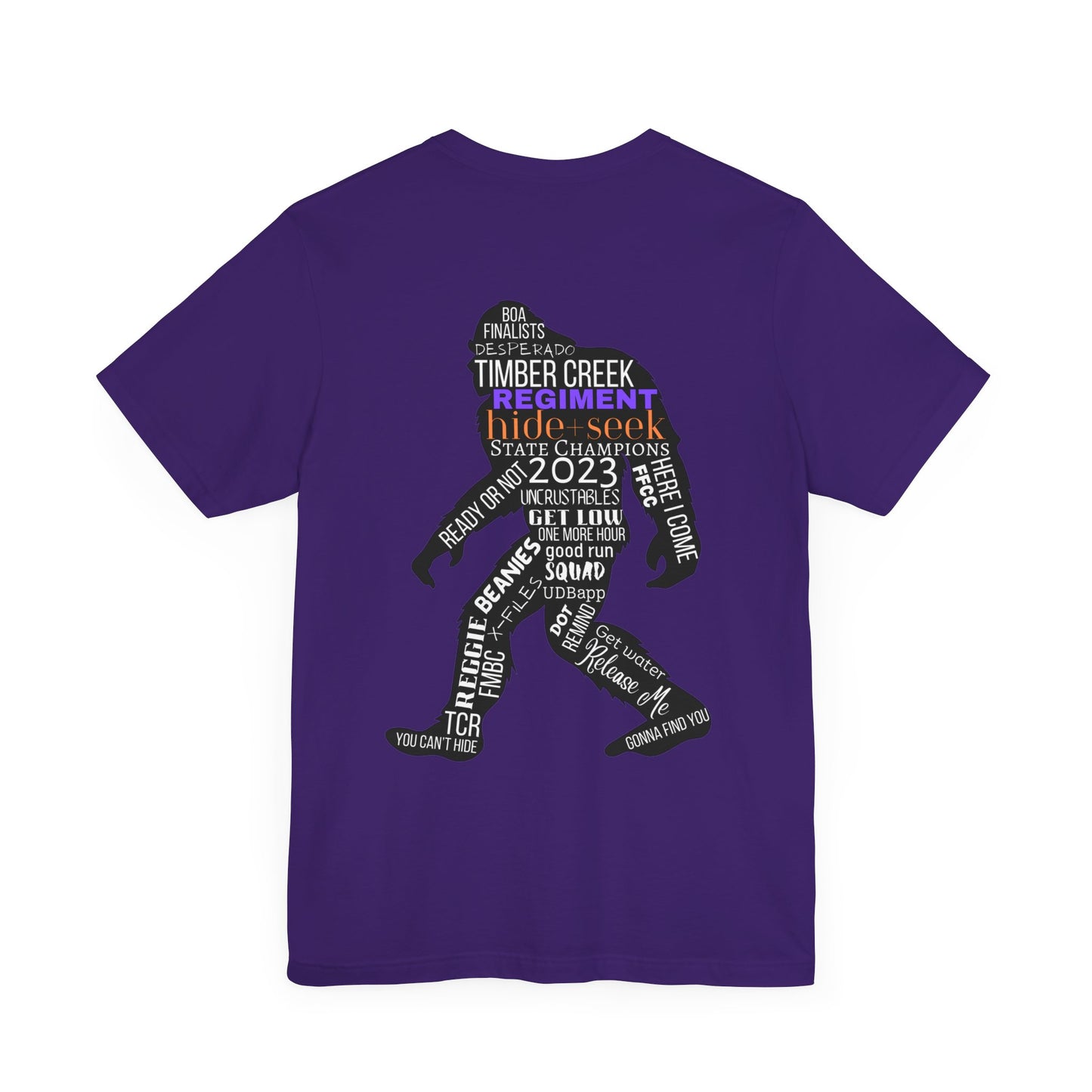 Hide+Seek State Champions/Word Collage Tee