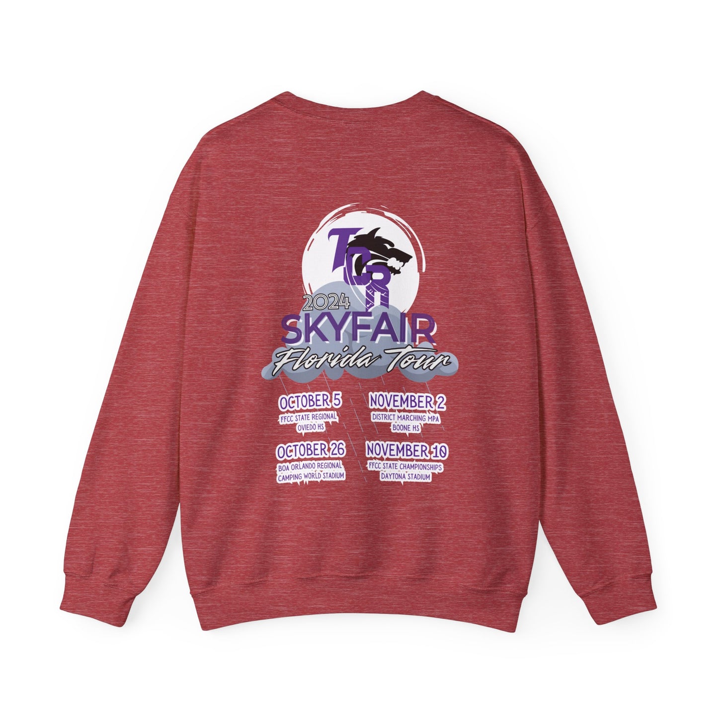 SKYFAIR FLORIDA TOUR Crewneck Sweatshirt