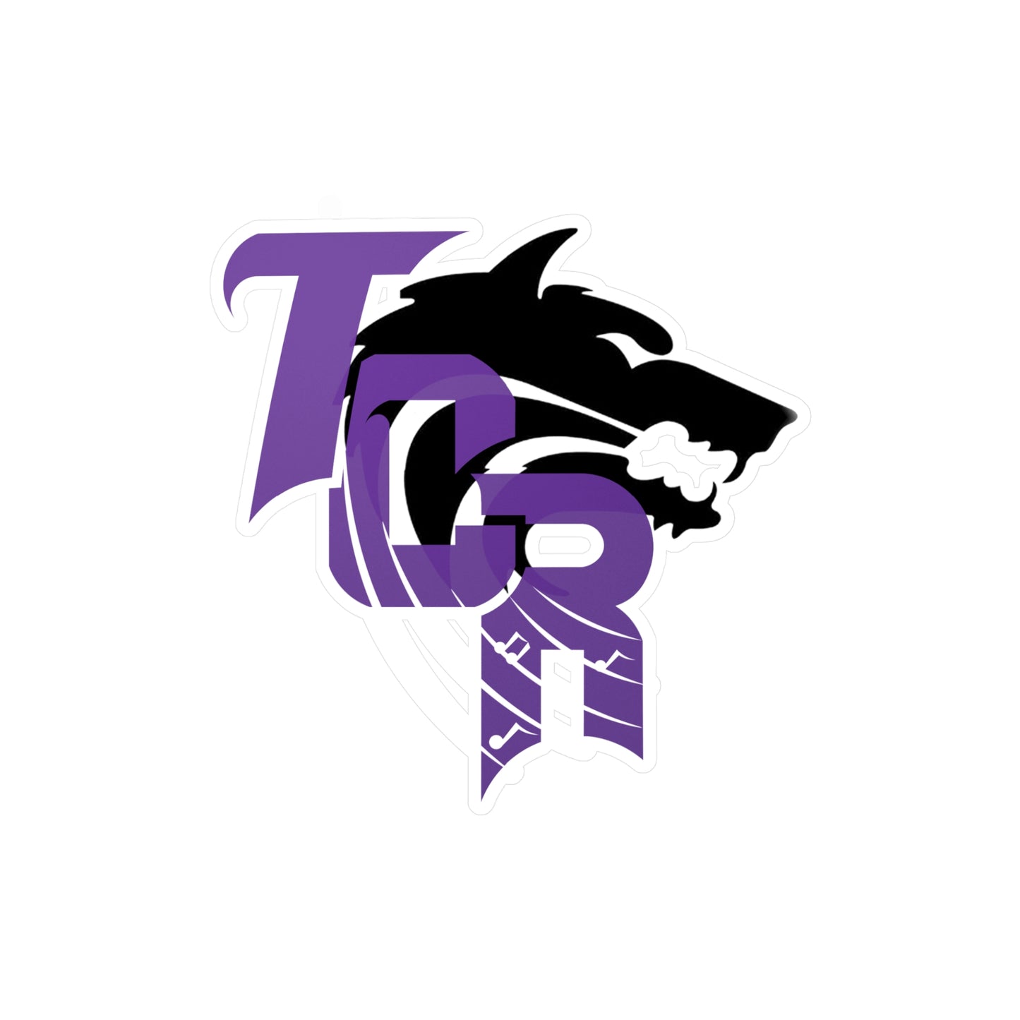 TCR Logo Vinyl Decals (Multiple Sizes)