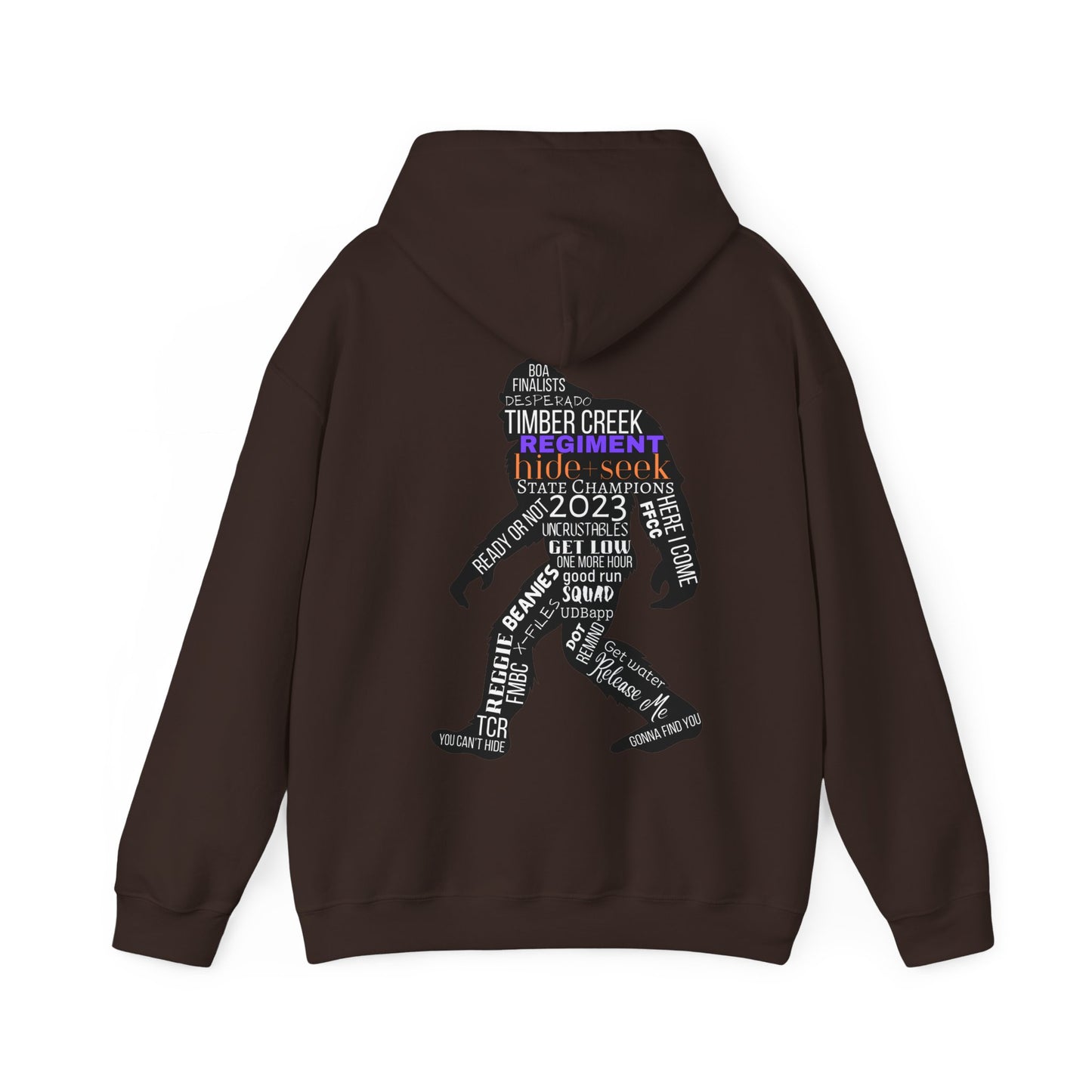 TCR State Champions 2023/Word Collage - Unisex Heavy Blend™ Hooded Sweatshirt