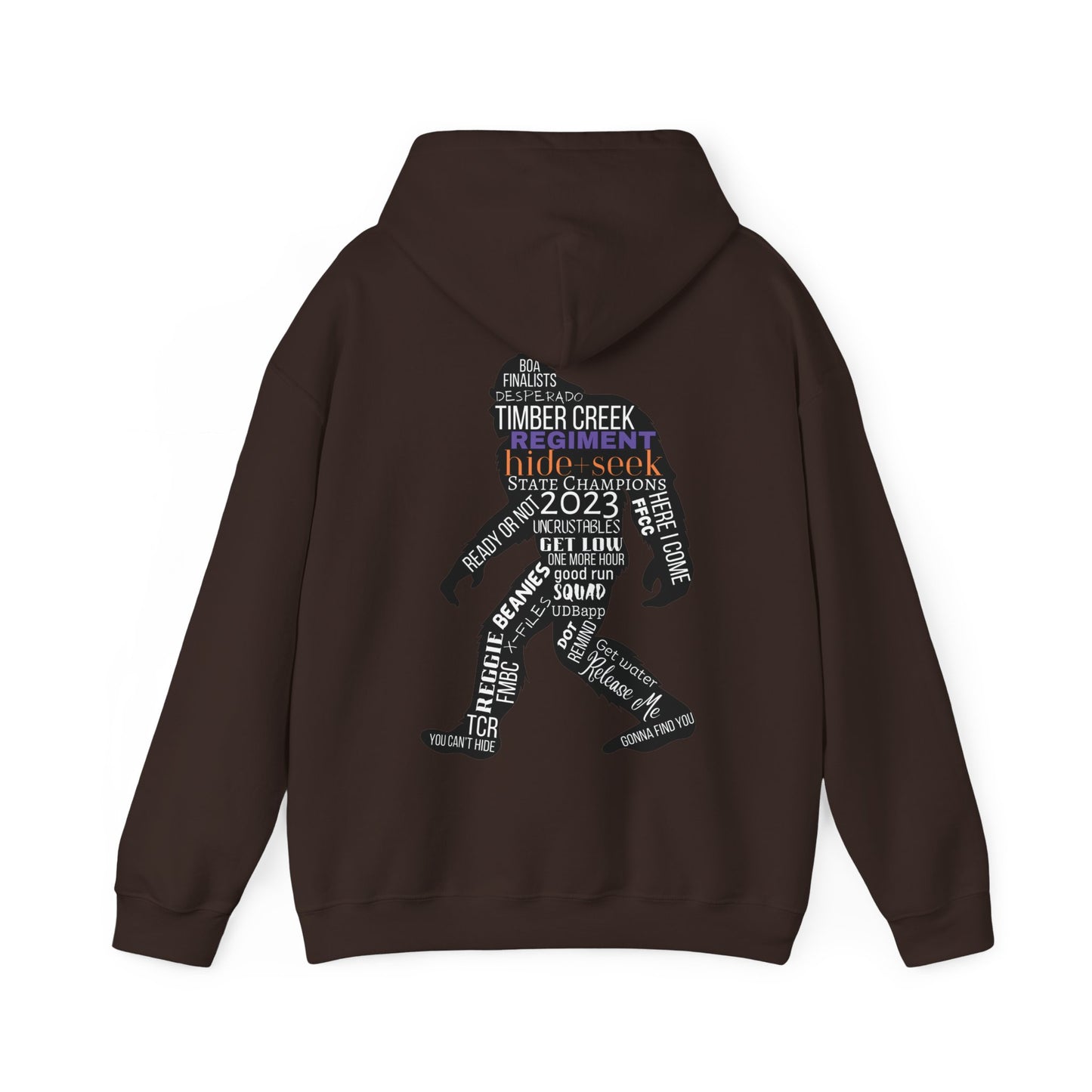 Regiment Dad/Hide and Seek Collage 2023 - Unisex Heavy Blend™ Hooded Sweatshirt