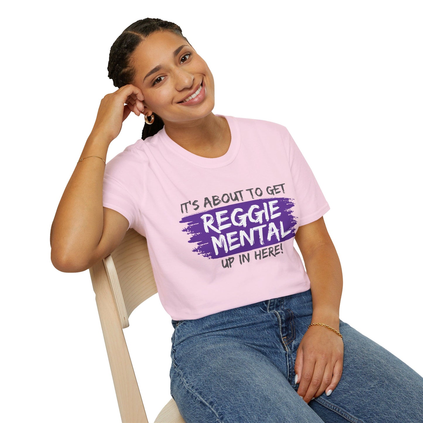 REGGIE MENTAL! Softstyle T-Shirt