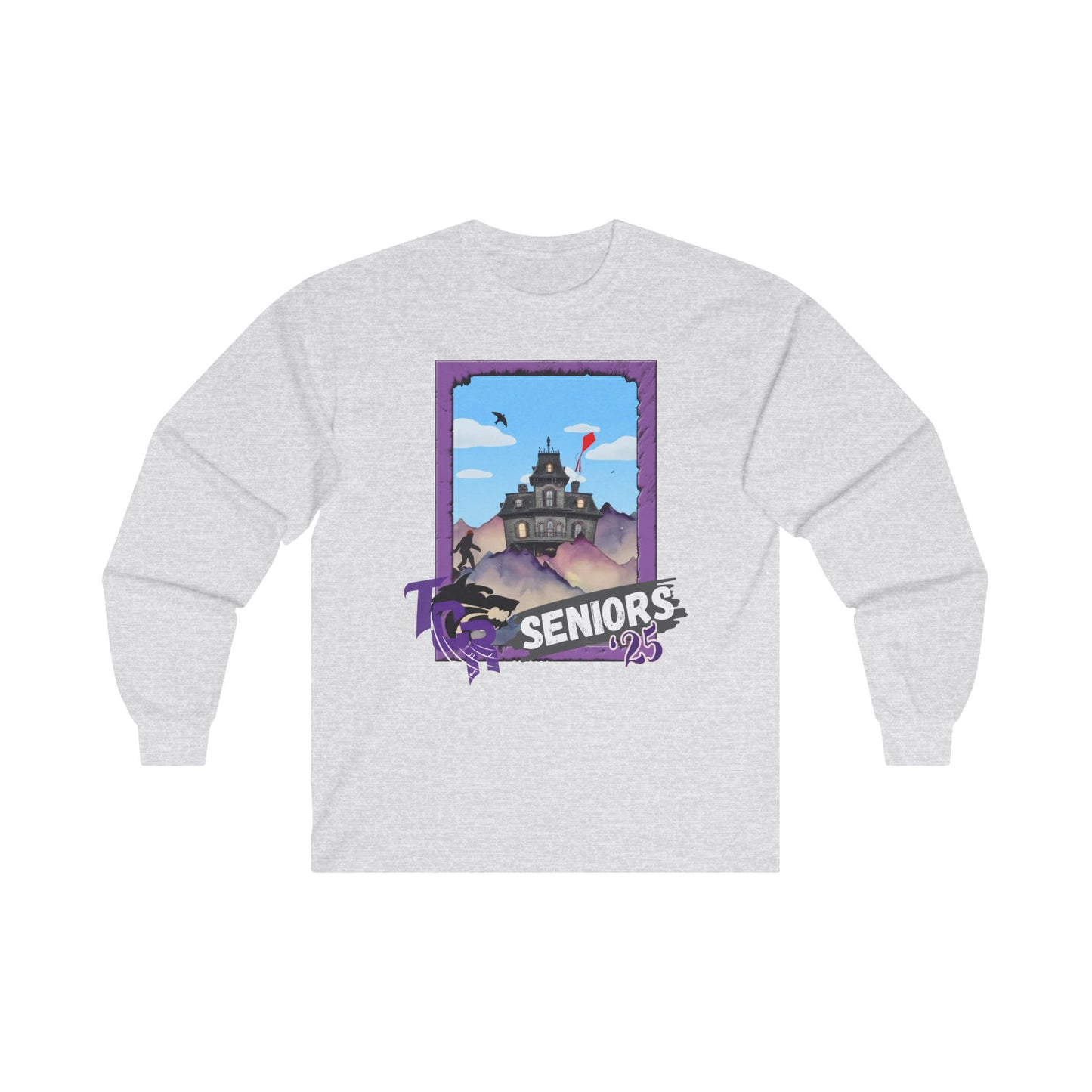 TCR Seniors Class of 2025 Regiment Unisex Ultra Cotton Long Sleeve Tee with Show Design Elements