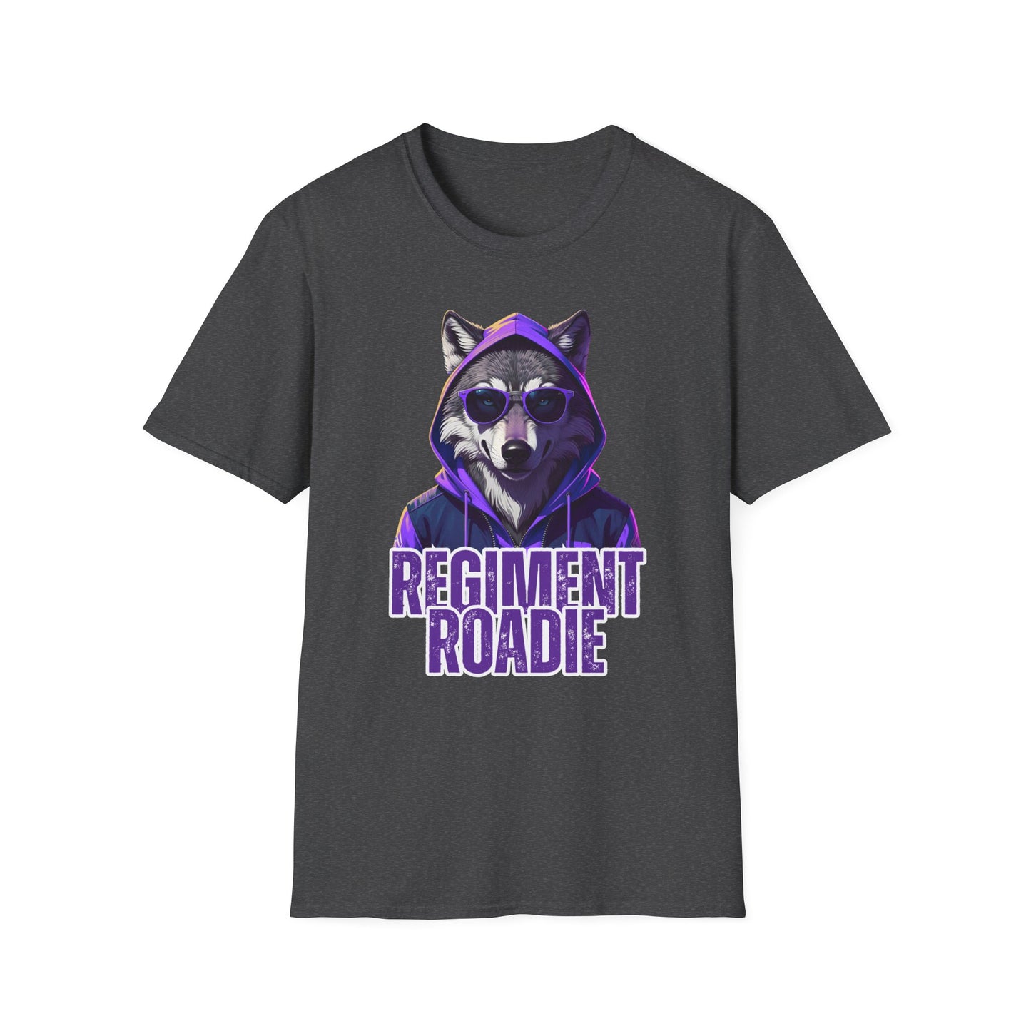 "Regiment Roadie" Unisex Tee - Cool Graphic T-Shirt, Perfect for Concerts, Music Festivals, Casual Wear, Gifts for Music Lovers