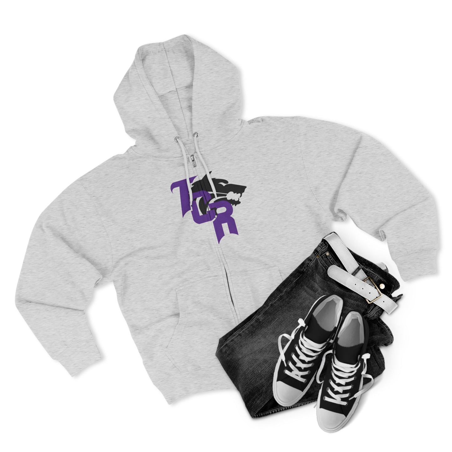 TCR Unisex Zip Hoodie