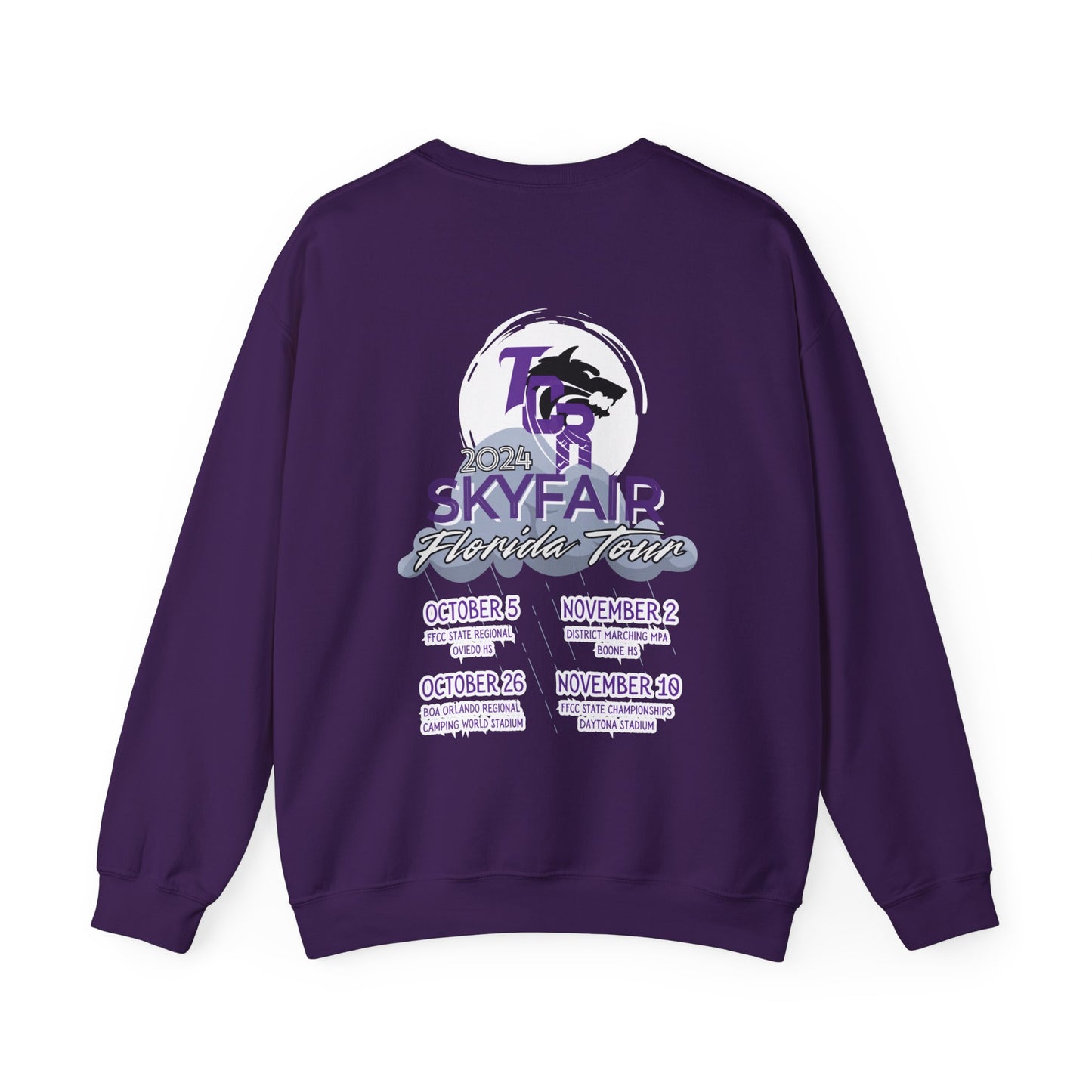 SKYFAIR FLORIDA TOUR Crewneck Sweatshirt