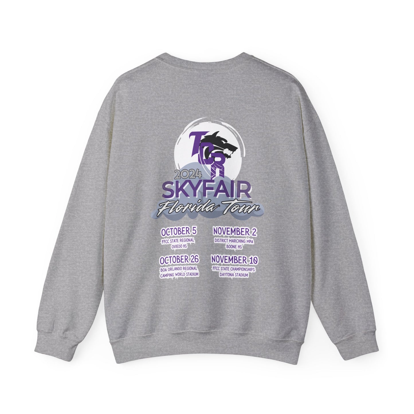 SKYFAIR FLORIDA TOUR Crewneck Sweatshirt