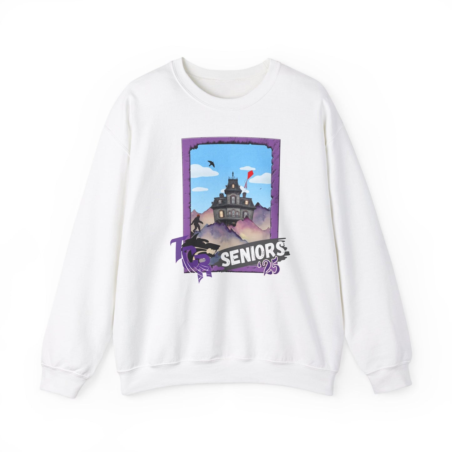 TCR Seniors Class of 2025 Regiment Unisex Heavy Blend™ Sweatshirt with Show Design Elements
