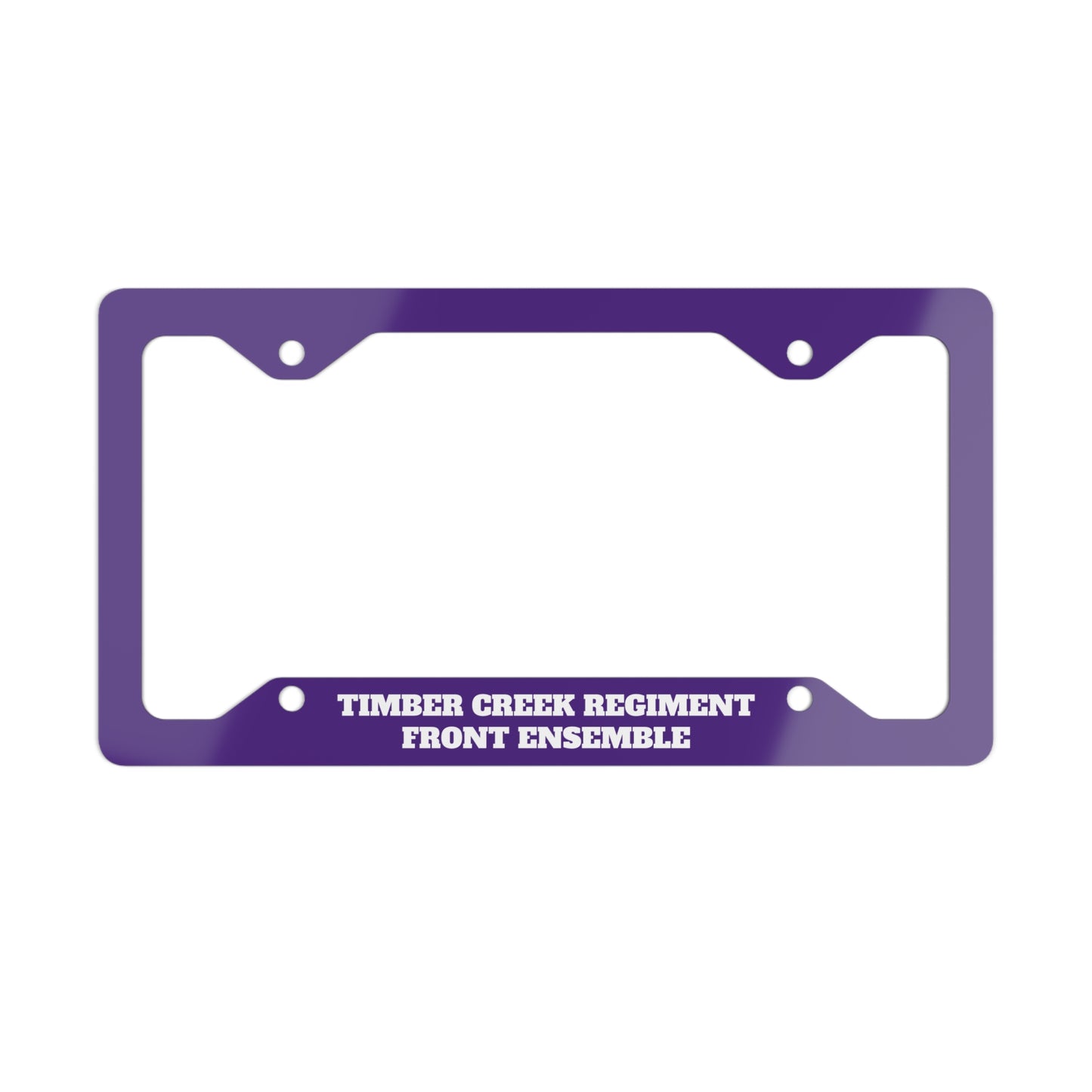 License Plate Frame - TCR Front Ensemble