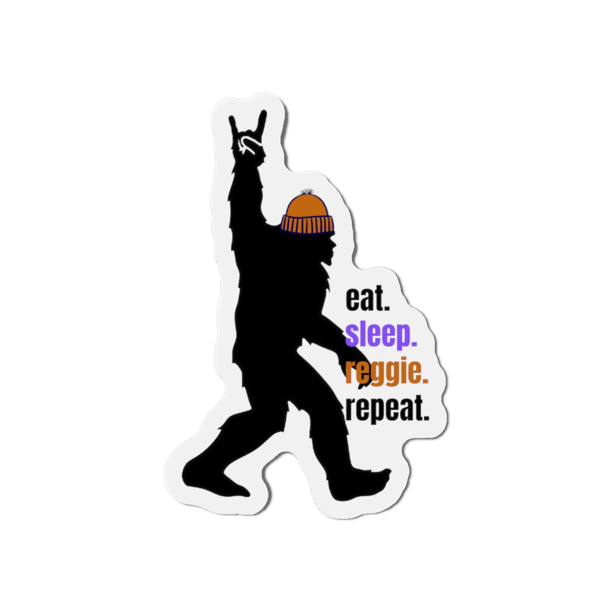 Eat Sleep Reggie Repeat 2023 Die-Cut Magnets