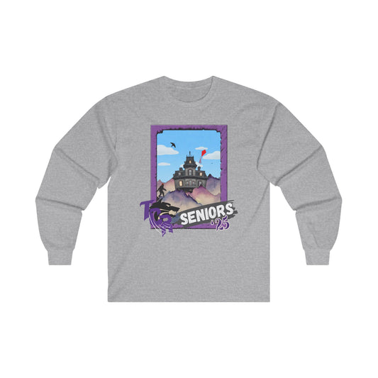 TCR Seniors Class of 2025 Regiment Unisex Ultra Cotton Long Sleeve Tee with Show Design Elements