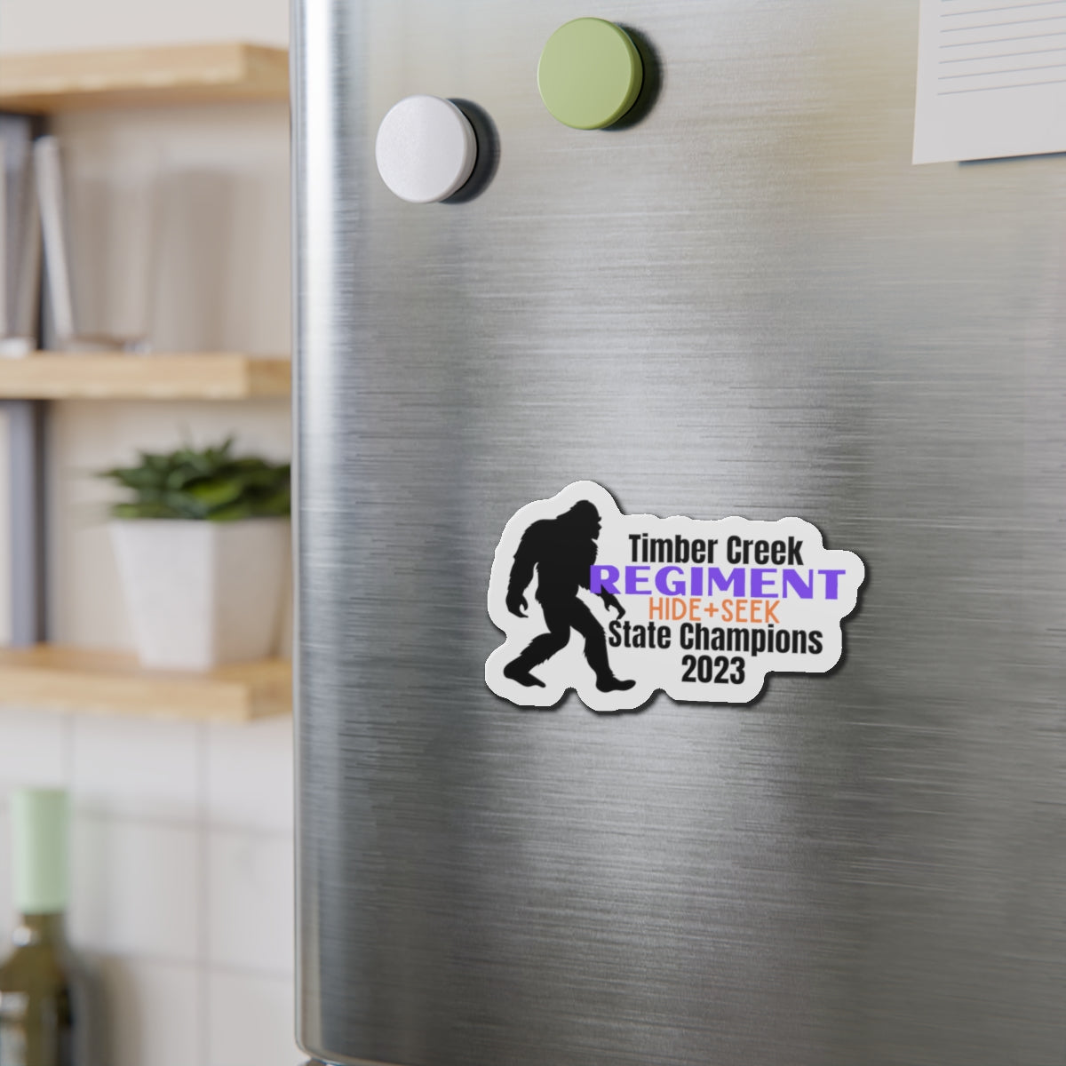 Sasquatch State 2023 Die-Cut Magnets