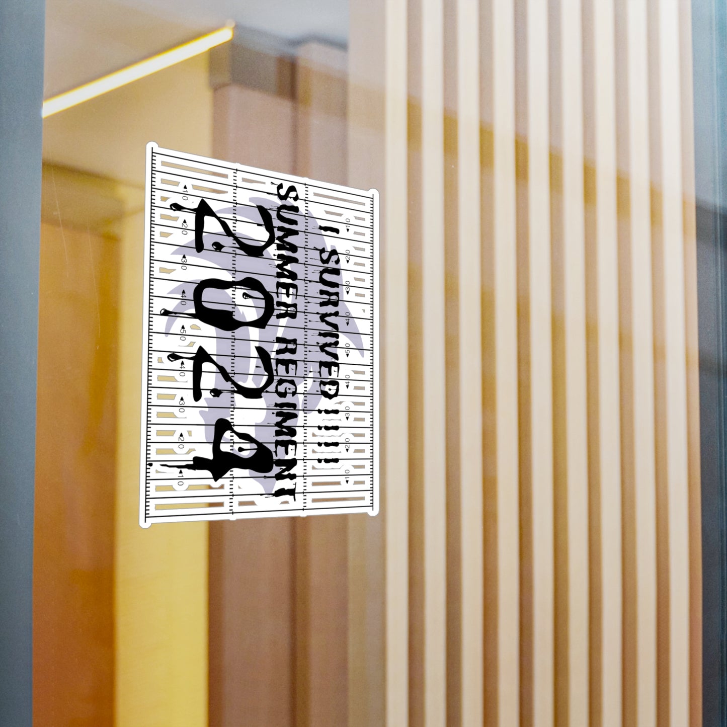 Summer Regiment Survival Vinyl Decals (Multiple Sizes)