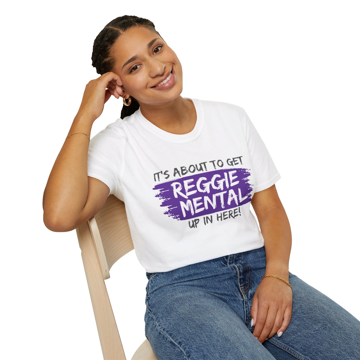 REGGIE MENTAL! Softstyle T-Shirt