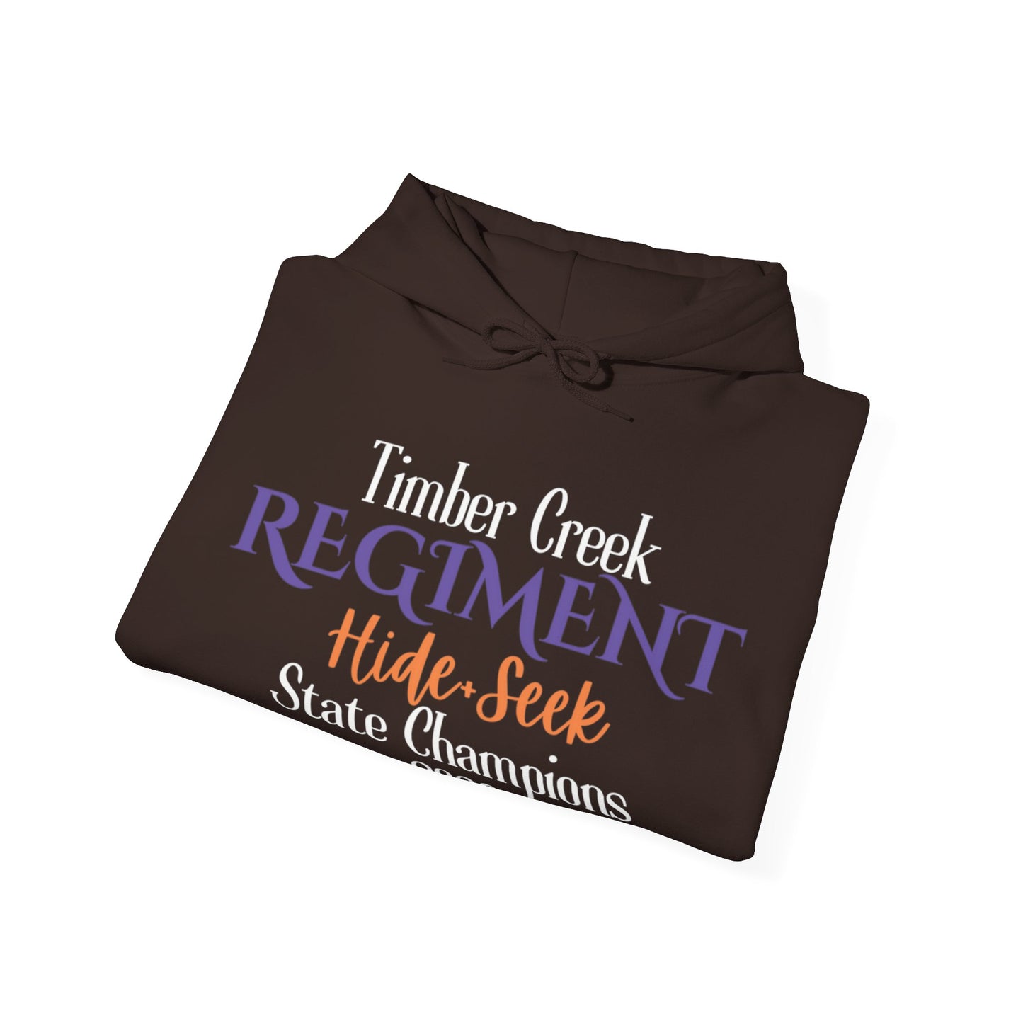 Hide+Seek State Champions 2023/Word Collage - Unisex Heavy Blend™ Hooded Sweatshirt