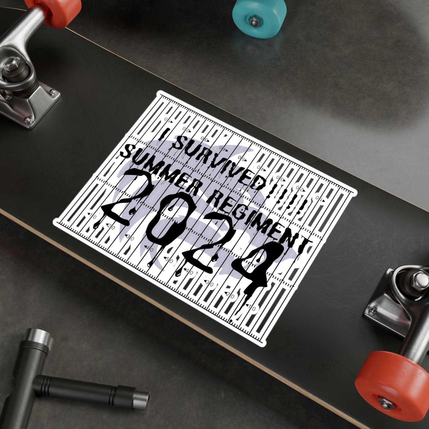Summer Regiment Survival Vinyl Decals (Multiple Sizes)