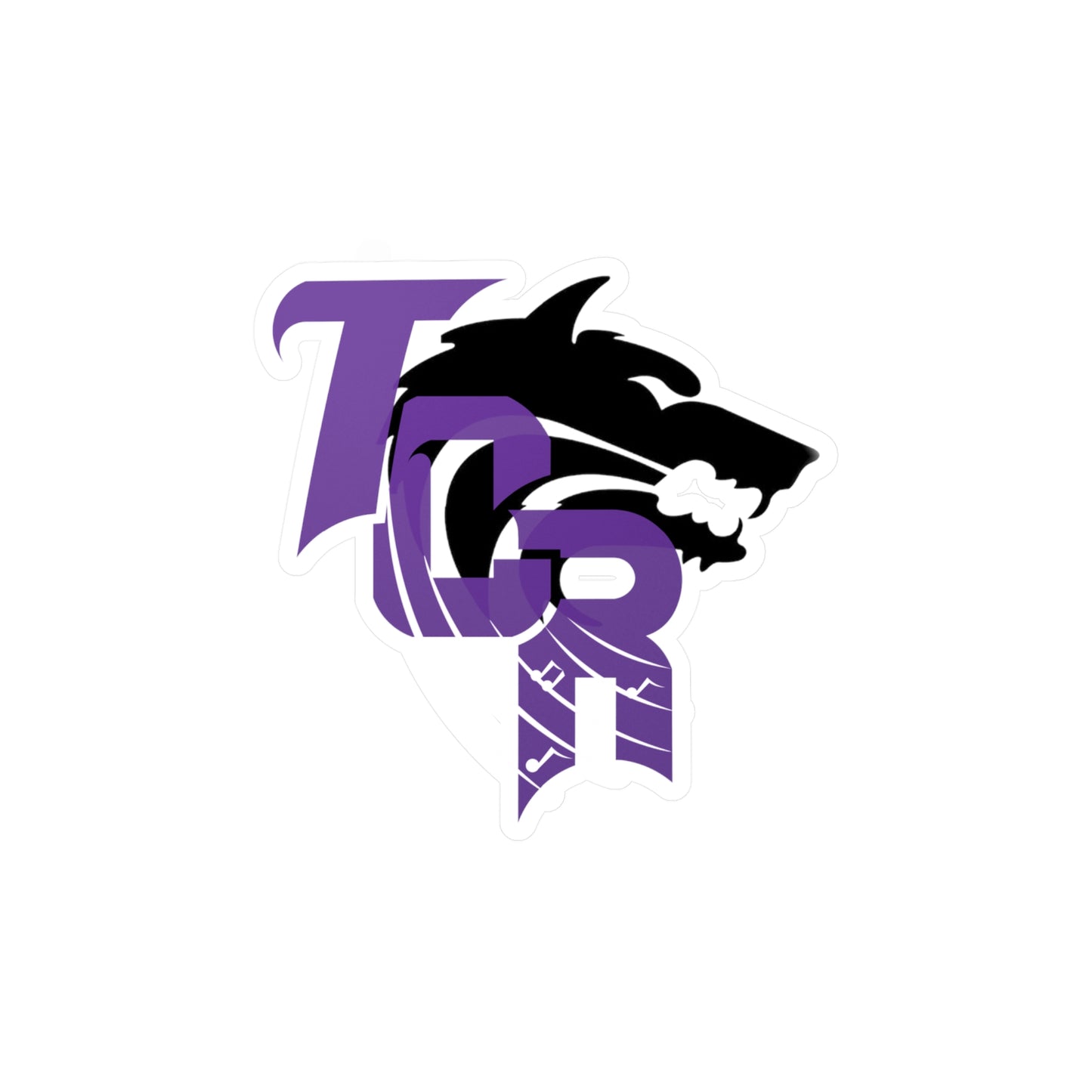 TCR Logo Vinyl Decals (Multiple Sizes)