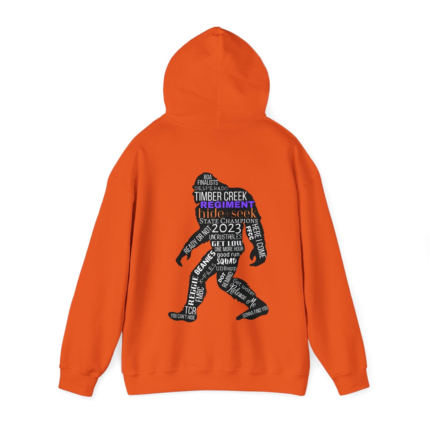 TCR State Champions 2023/Word Collage - Unisex Heavy Blend™ Hooded Sweatshirt
