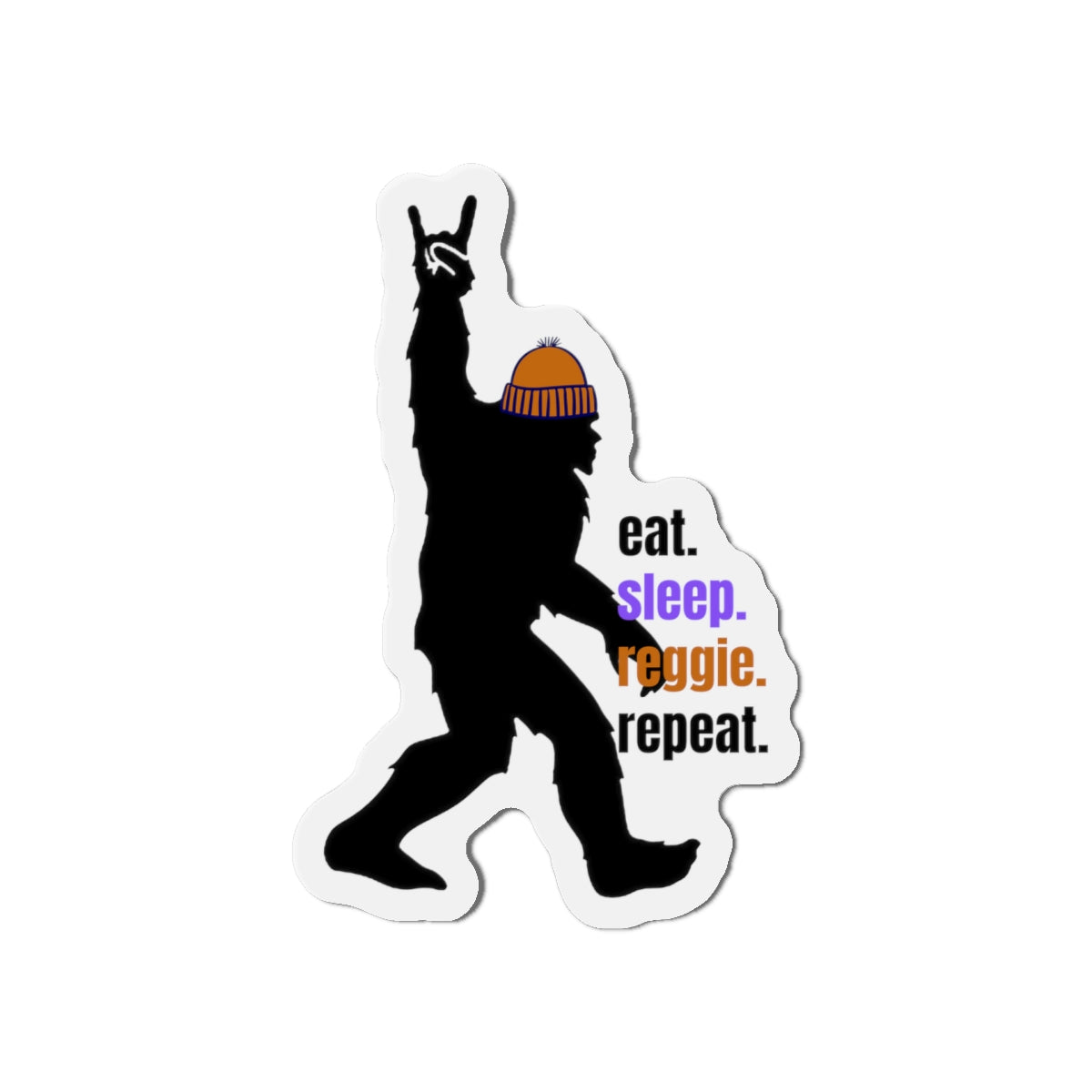 Eat Sleep Reggie Repeat 2023 Die-Cut Magnets