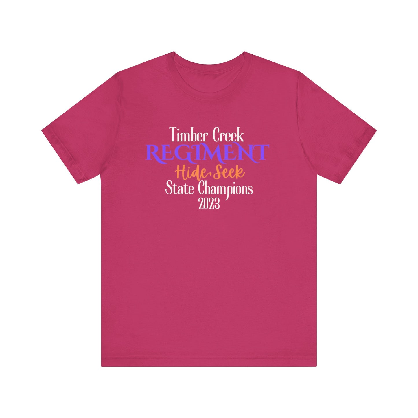 Hide+Seek State Champions/Word Collage Tee