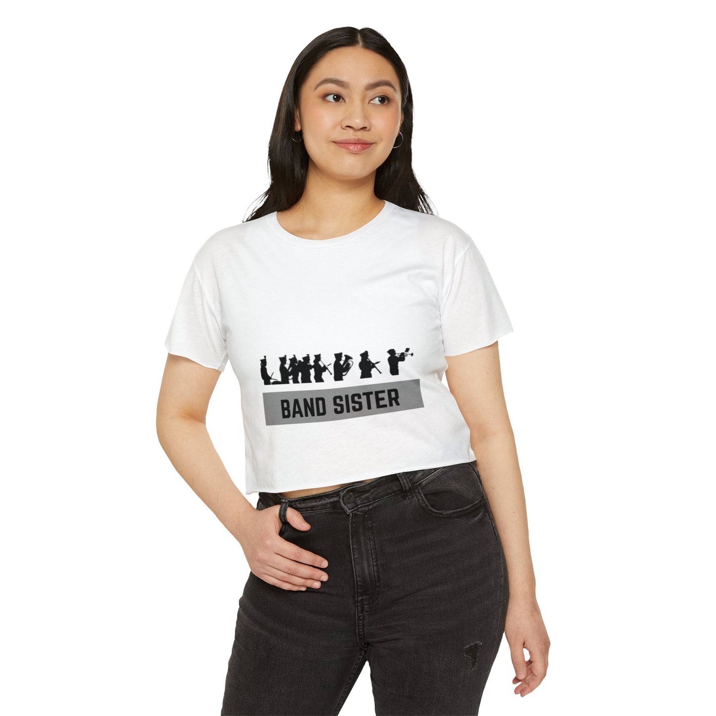 TCR Band Sister Crop Top