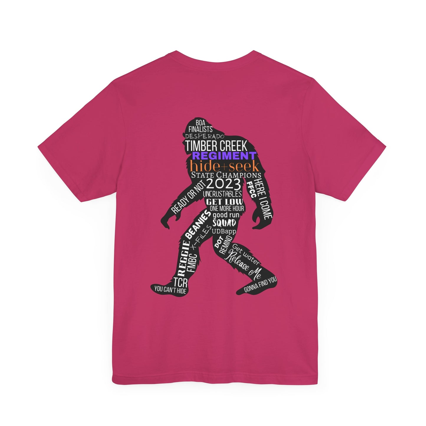 Hide+Seek State Champions/Word Collage Tee