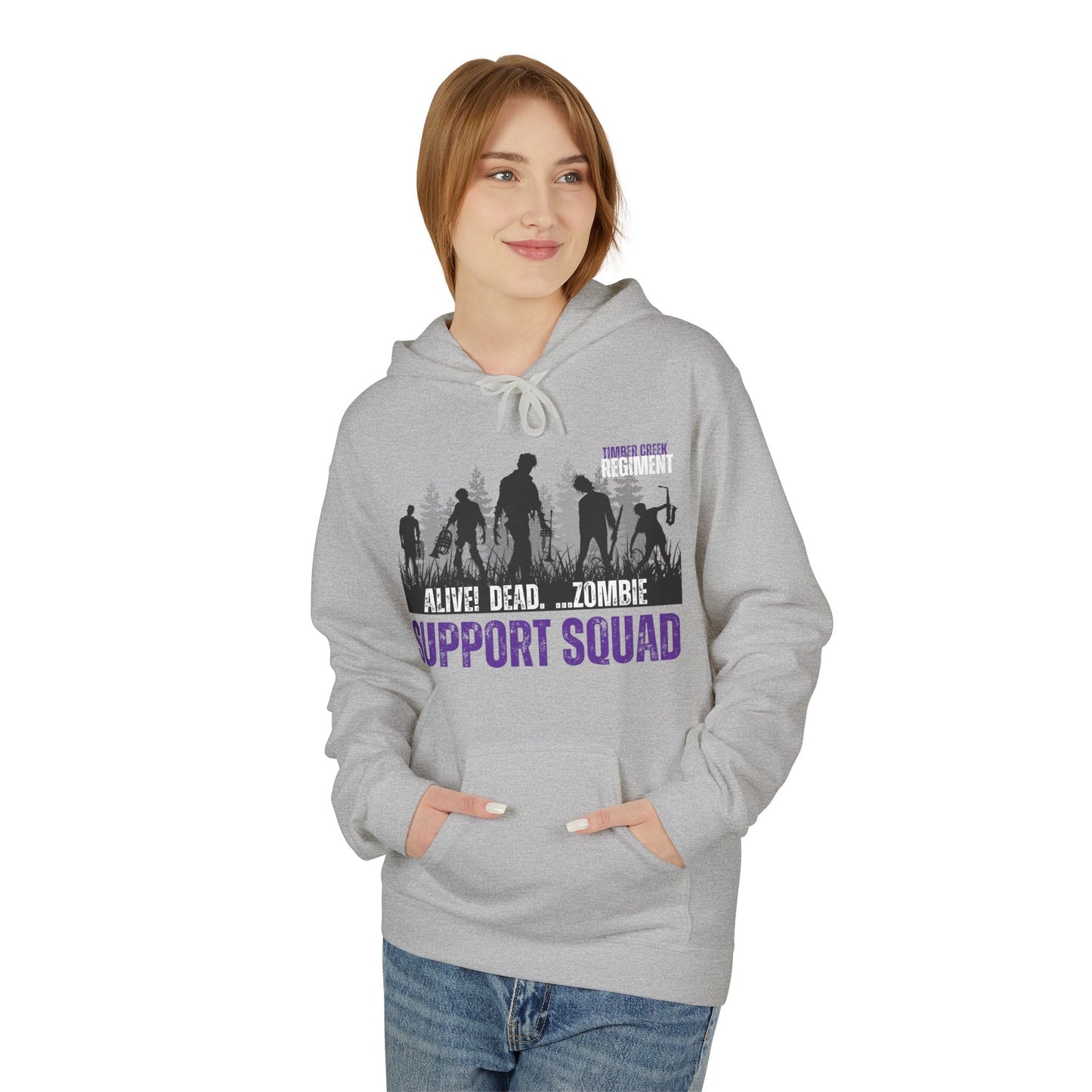 Copy of Timber Creek Support Squad Hoodie, Unisex Fleece Pullover