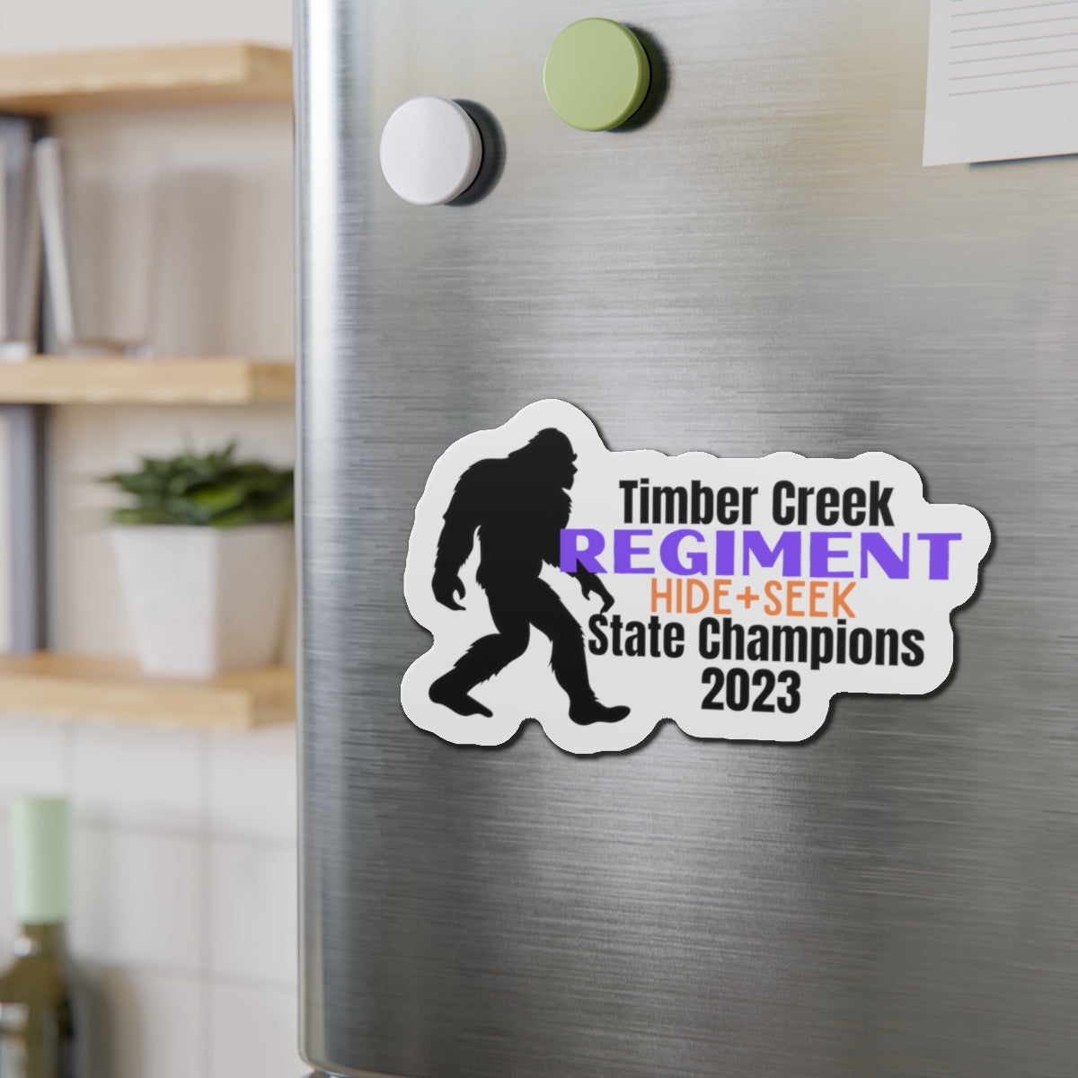 Sasquatch State 2023 Die-Cut Magnets