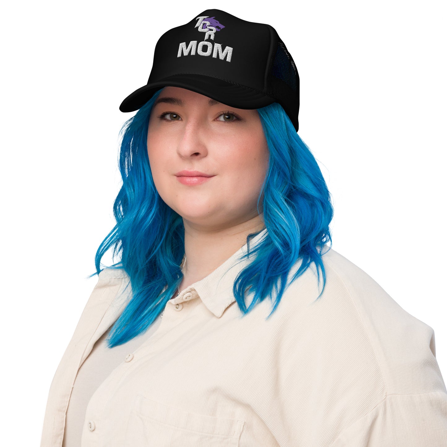 TCR MOM foam trucker hat